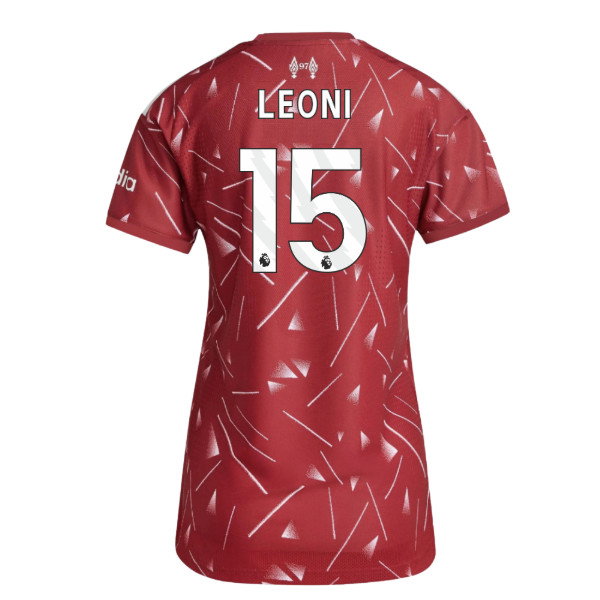 2026-2027 Liverpool Authentic Home Shirt (Womens) (Leoni 15)