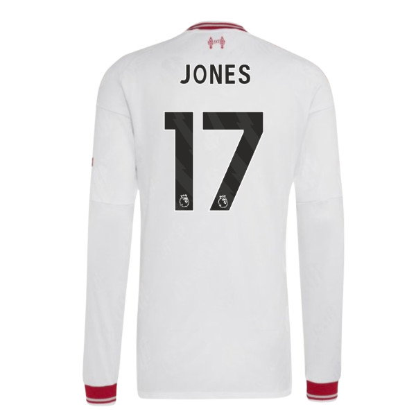 2026-2027 Liverpool Authentic Long Sleeve Away Shirt (Jones 17)