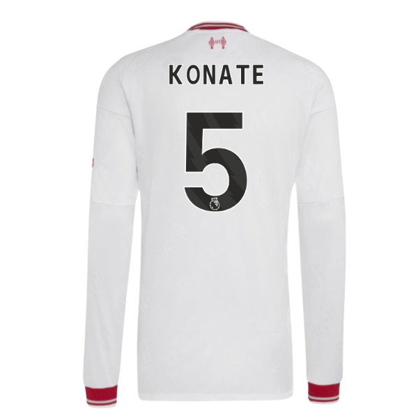 2026-2027 Liverpool Authentic Long Sleeve Away Shirt (Konate 5)