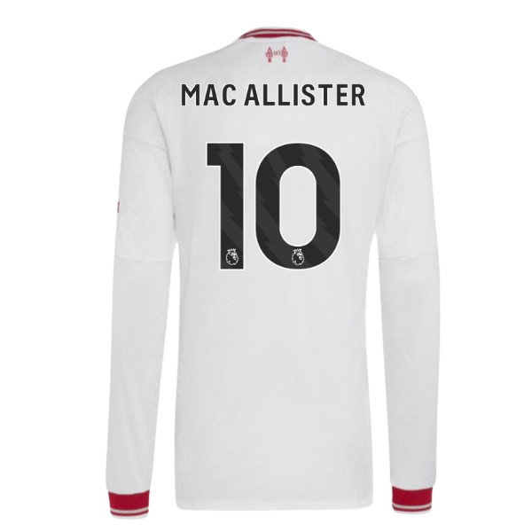 2026-2027 Liverpool Authentic Long Sleeve Away Shirt (Mac Allister 10)