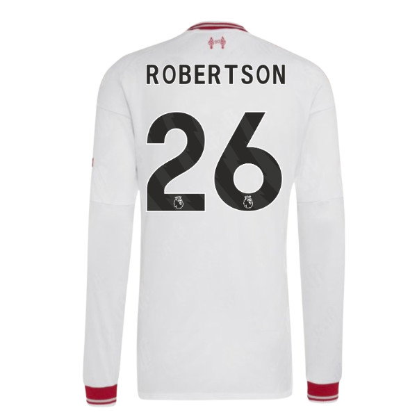 2026-2027 Liverpool Authentic Long Sleeve Away Shirt (Robertson 26)
