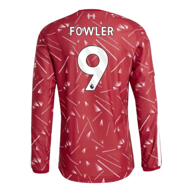 2026-2027 Liverpool Authentic Long Sleeve Home Shirt (Fowler 9)