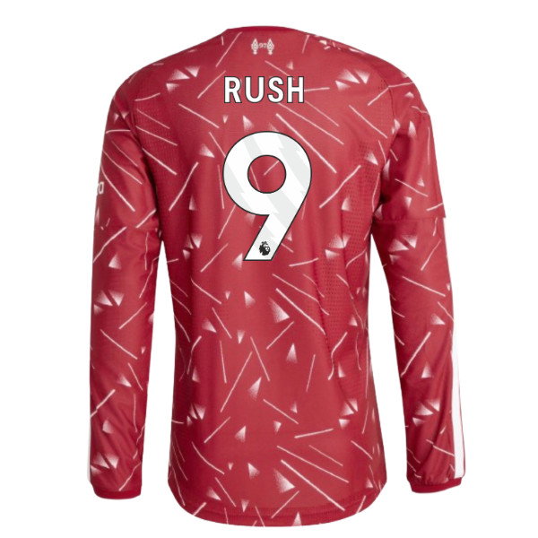 2026-2027 Liverpool Authentic Long Sleeve Home Shirt (Rush 9)
