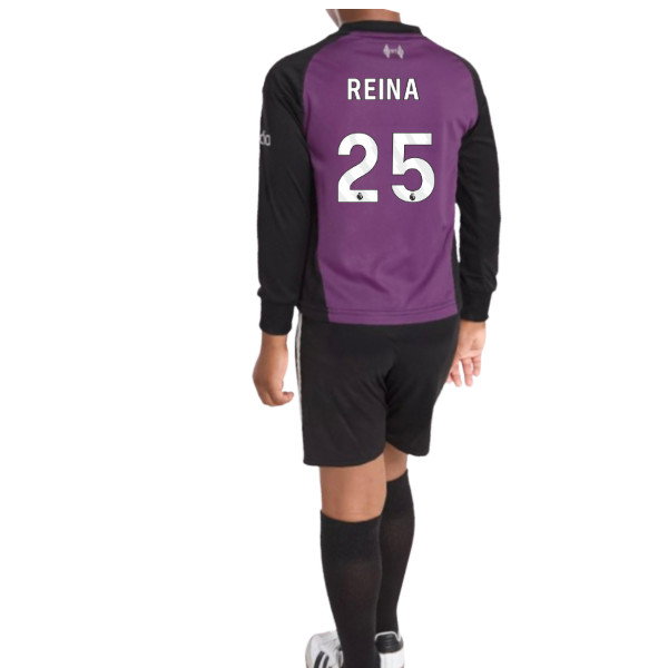 2026-2027 Liverpool Away Goalkeeper Mini Kit (Reina 25)