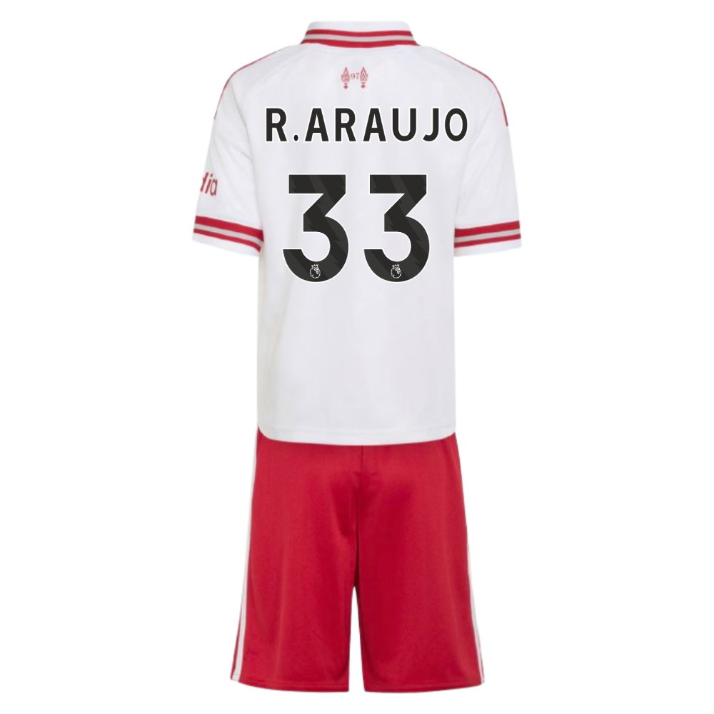 2026-2027 Liverpool Away Mini Kit (R.Araujo 33)