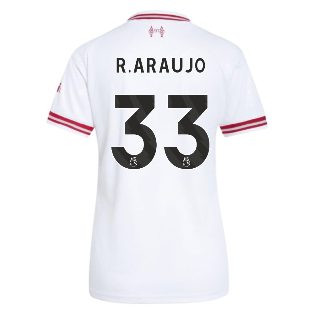 2026-2027 Liverpool Away Shirt (Womens) (R.Araujo 33)