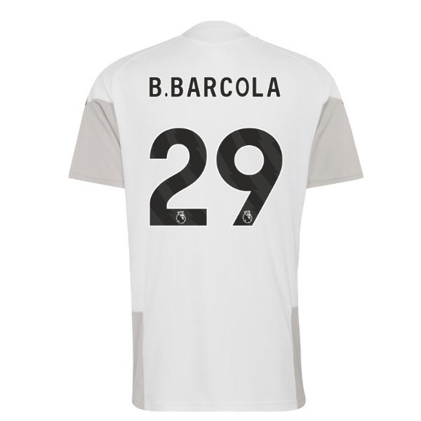 2026-2027 Liverpool EU Training Shirt (White) (B.Barcola 29)