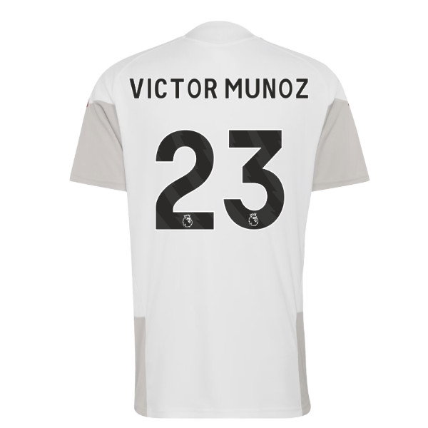 2026-2027 Liverpool EU Training Shirt (White) (Victor Munoz 23)