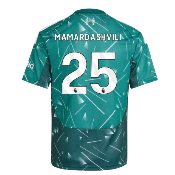 2026-2027 Liverpool Home Goalkeeper Shirt (Noble Green) - Kids (Mamardashvili 25)