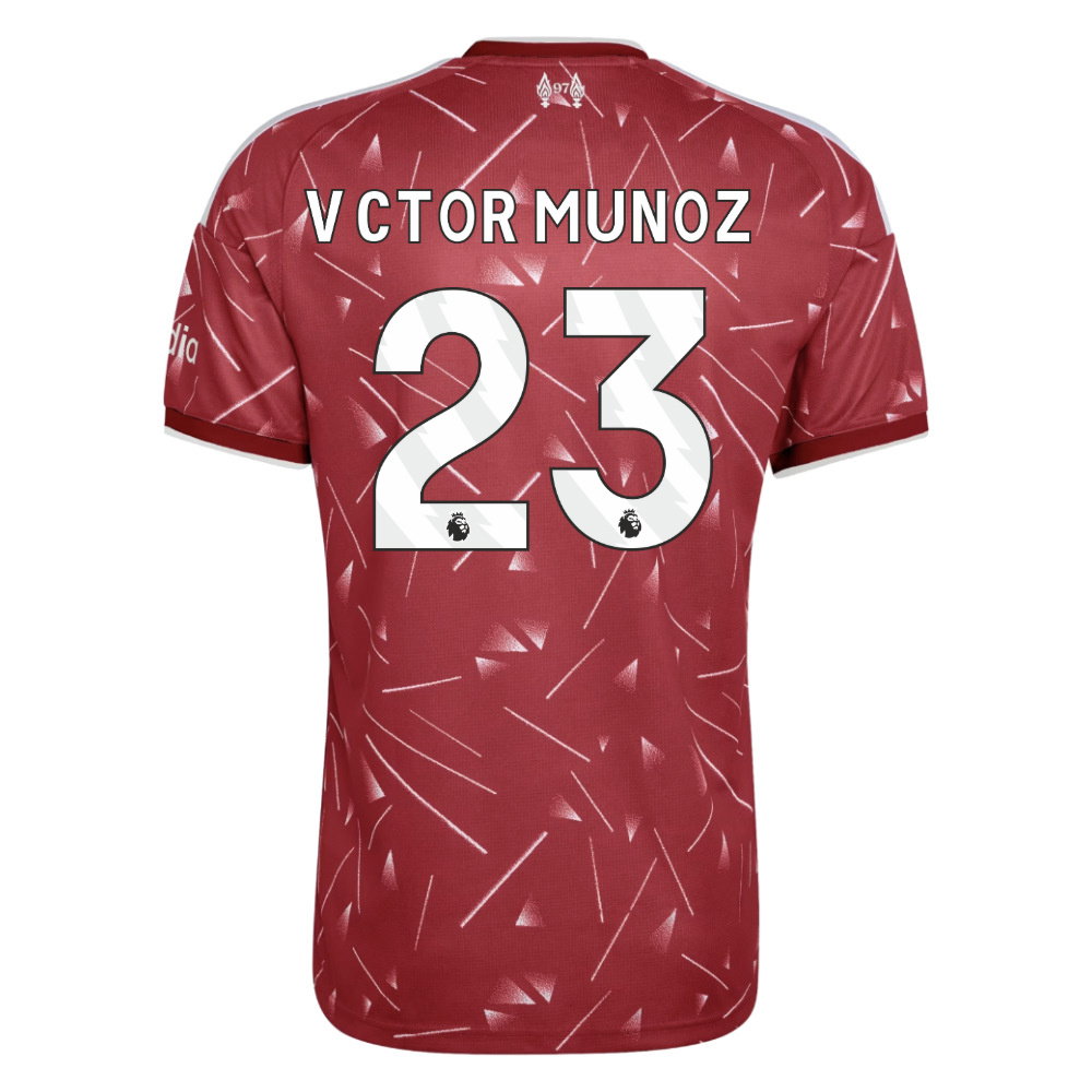 2026-2027 Liverpool Home Shirt (Víctor Munoz 23)
