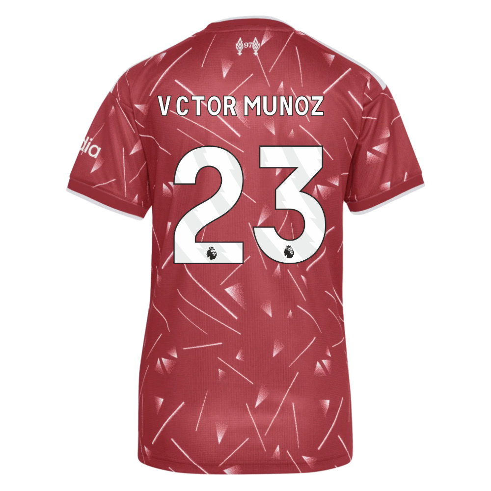 2026-2027 Liverpool Home Shirt (Womens) (Víctor Munoz 23)
