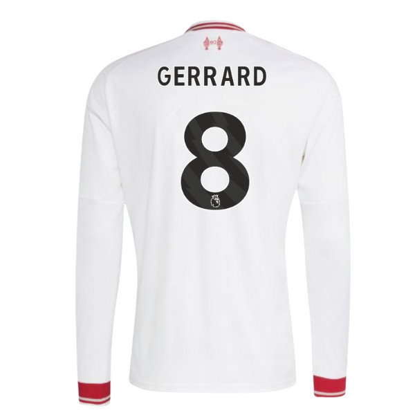2026-2027 Liverpool Long Sleeve Away Shirt (Gerrard 8)