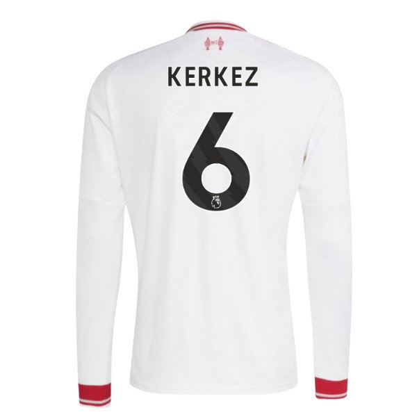 2026-2027 Liverpool Long Sleeve Away Shirt (Kerkez 6)