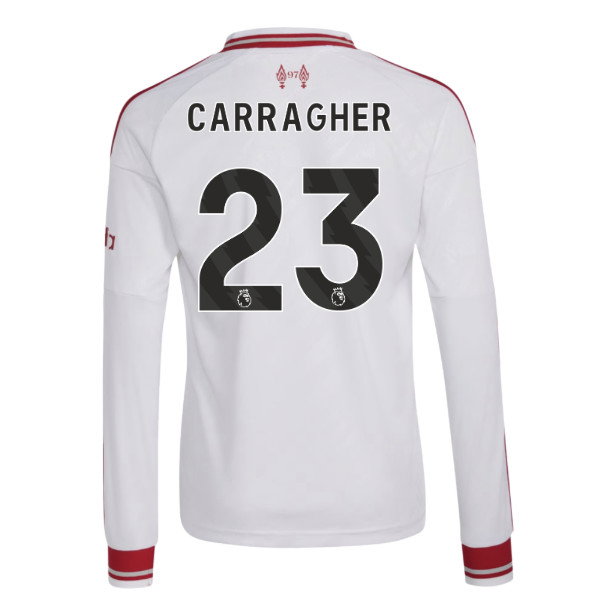 2026-2027 Liverpool Long Sleeve Away Shirt (Kids) (Carragher 23)