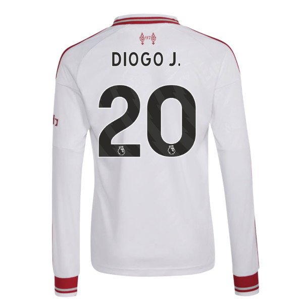 2026-2027 Liverpool Long Sleeve Away Shirt (Kids) (Diogo J. 20)