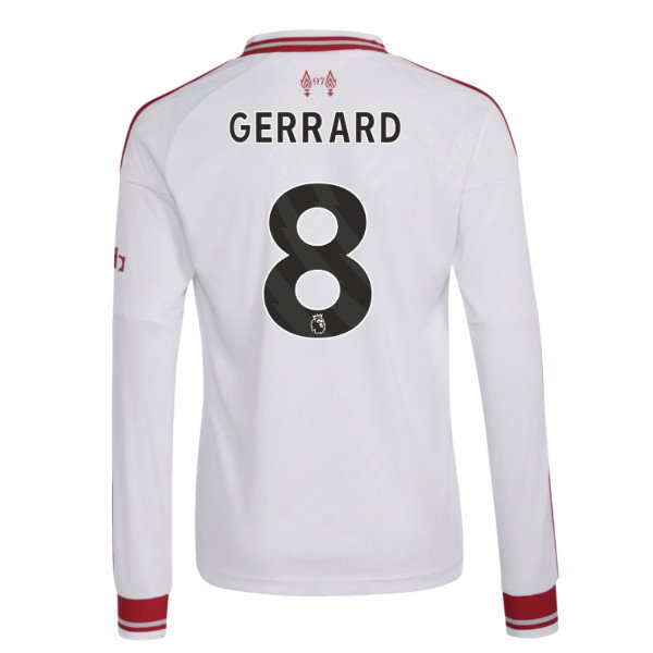 2026-2027 Liverpool Long Sleeve Away Shirt (Kids) (Gerrard 8)
