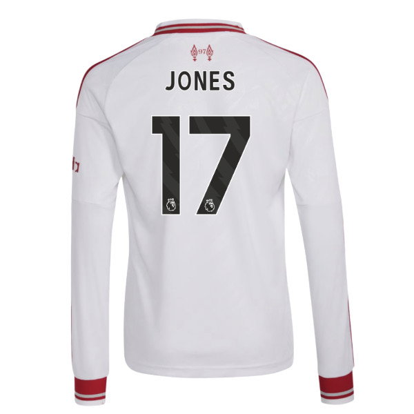 2026-2027 Liverpool Long Sleeve Away Shirt (Kids) (Jones 17)