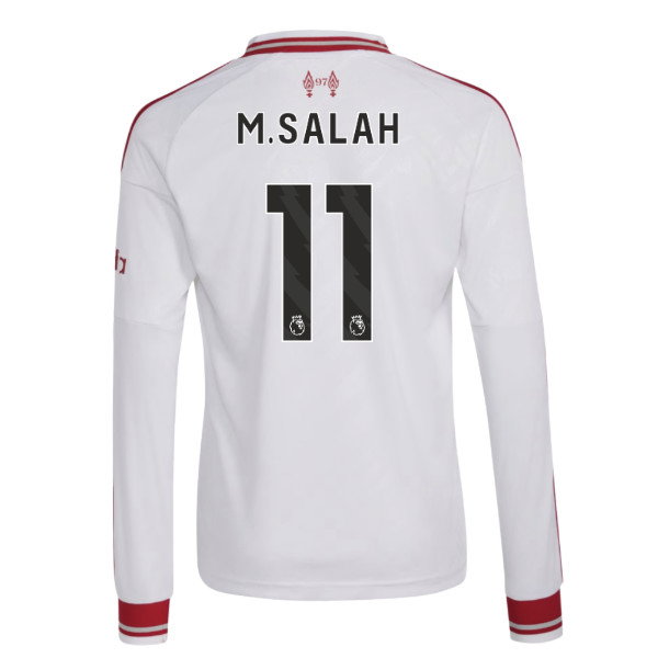 2026-2027 Liverpool Long Sleeve Away Shirt (Kids) (M.Salah 11)