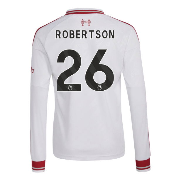 2026-2027 Liverpool Long Sleeve Away Shirt (Kids) (Robertson 26)