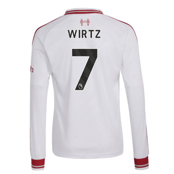 2026-2027 Liverpool Long Sleeve Away Shirt (Kids) (Wirtz 7)