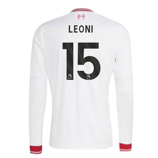 2026-2027 Liverpool Long Sleeve Away Shirt (Leoni 15)