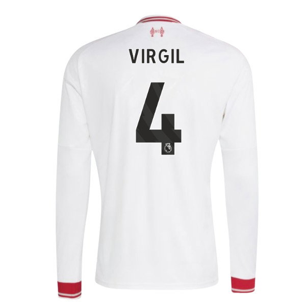 2026-2027 Liverpool Long Sleeve Away Shirt (Virgil 4)