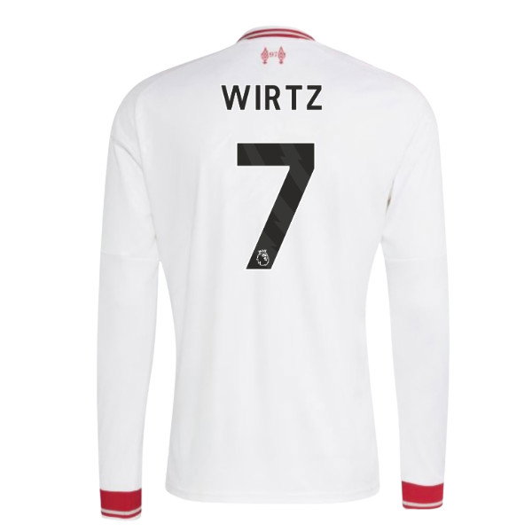 2026-2027 Liverpool Long Sleeve Away Shirt (Wirtz 7)