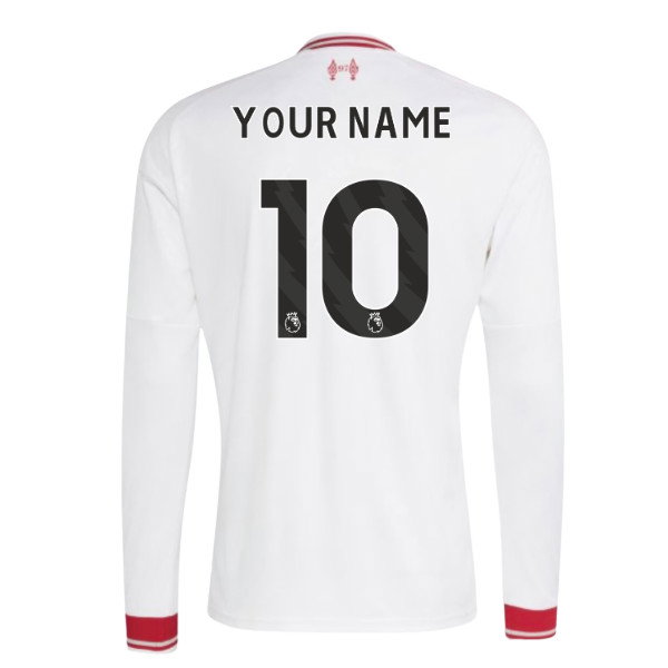 2026-2027 Liverpool Long Sleeve Away Shirt (Your Name)
