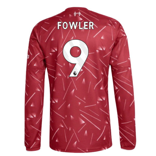 2026-2027 Liverpool Long Sleeve Home Shirt (Fowler 9)