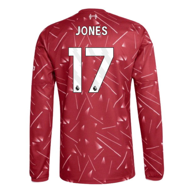 2026-2027 Liverpool Long Sleeve Home Shirt (Jones 17)
