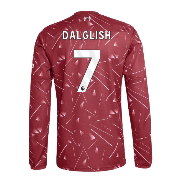 2026-2027 Liverpool Long Sleeve Home Shirt (Kids) (Dalglish 7)