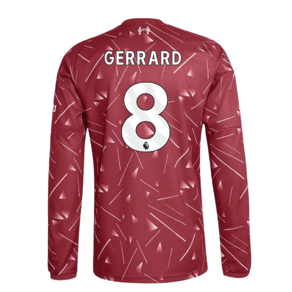 2026-2027 Liverpool Long Sleeve Home Shirt (Kids) (Gerrard 8)