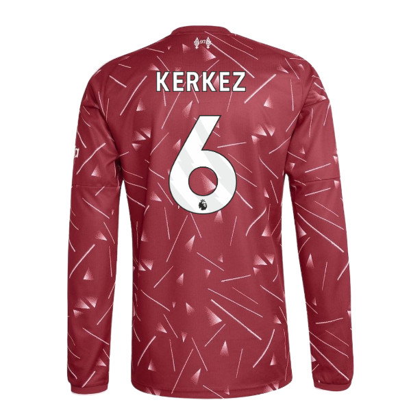 2026-2027 Liverpool Long Sleeve Home Shirt (Kids) (Kerkez 6)