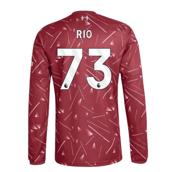 2026-2027 Liverpool Long Sleeve Home Shirt (Kids) (Rio 73)