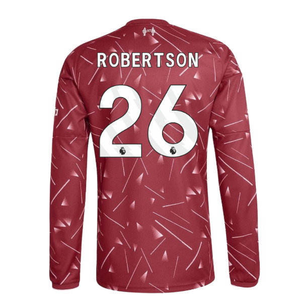 2026-2027 Liverpool Long Sleeve Home Shirt (Kids) (Robertson 26)