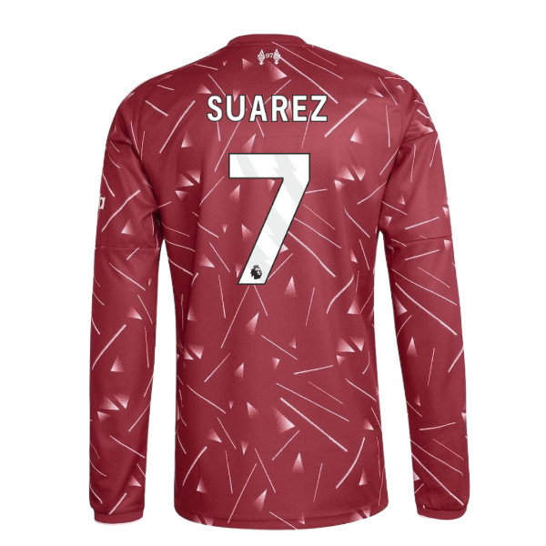 2026-2027 Liverpool Long Sleeve Home Shirt (Kids) (Suarez 7)