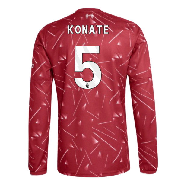 2026-2027 Liverpool Long Sleeve Home Shirt (Konate 5)