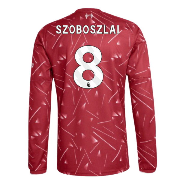 2026-2027 Liverpool Long Sleeve Home Shirt (Szoboszlai 8)