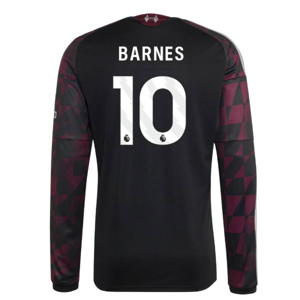 2026-2027 Liverpool Long Sleeve Third Shirt (Barnes 10)