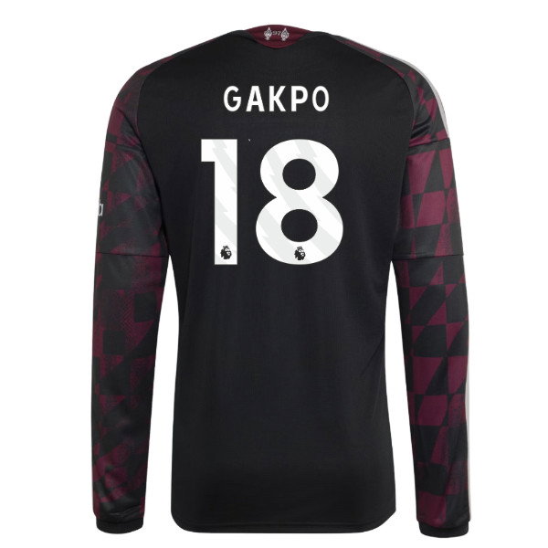 2026-2027 Liverpool Long Sleeve Third Shirt (Gakpo 18)