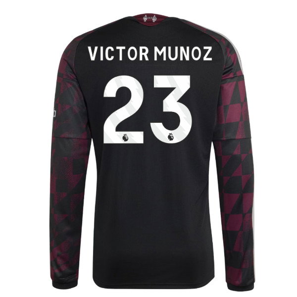 2026-2027 Liverpool Long Sleeve Third Shirt (Victor Munoz 23)