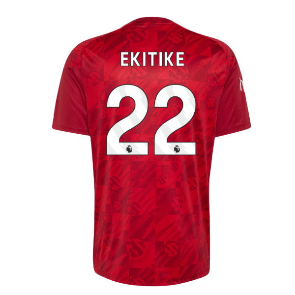 2026-2027 Liverpool Pre-Match Warm Up Shirt (Active Maroon) (Ekitike 22)