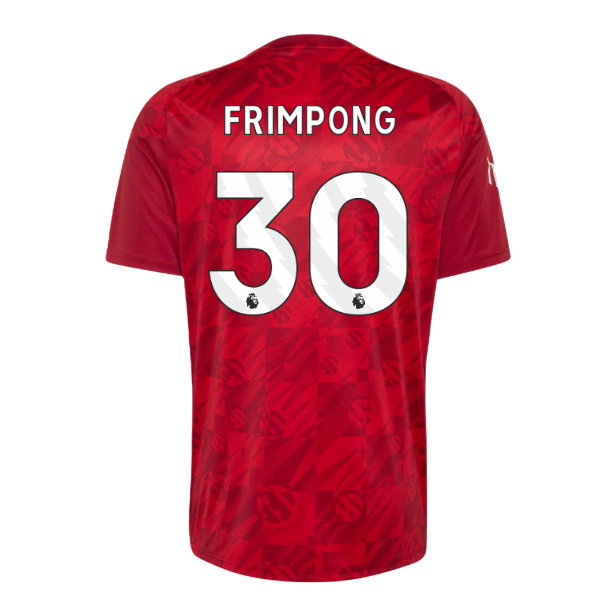 2026-2027 Liverpool Pre-Match Warm Up Shirt (Active Maroon) (Frimpong 30)