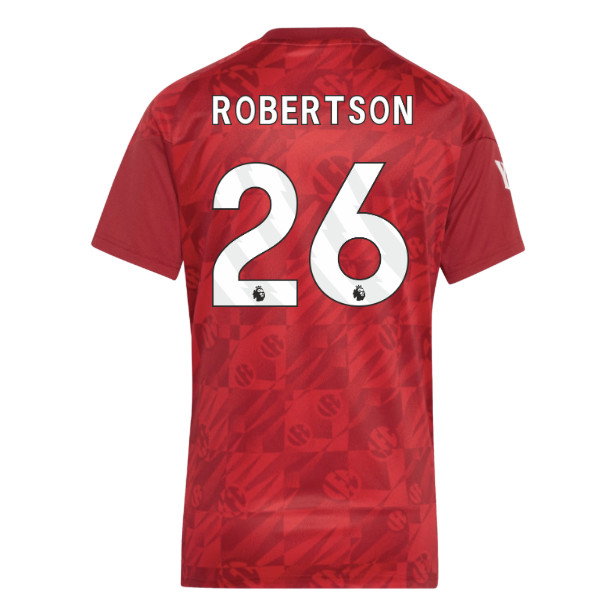 2026-2027 Liverpool Pre-Match Warm Up Shirt (Active Maroon) - Womens (Robertson 26)