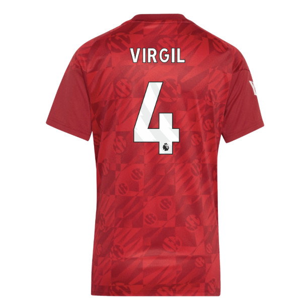 2026-2027 Liverpool Pre-Match Warm Up Shirt (Active Maroon) - Womens (Virgil 4)