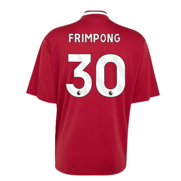 2026-2027 Liverpool Street Jersey (Active Maroon) (Frimpong 30)