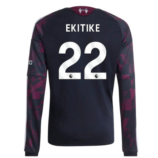 2026-2027 Liverpool Third Long Sleeve Shirt (Kids) (Ekitike 22)