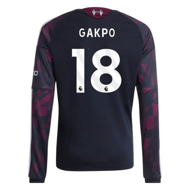 2026-2027 Liverpool Third Long Sleeve Shirt (Kids) (Gakpo 18)