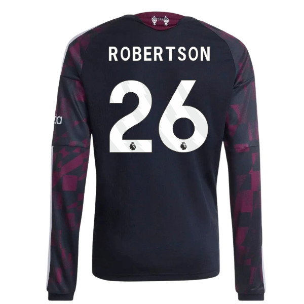 2026-2027 Liverpool Third Long Sleeve Shirt (Kids) (Robertson 26)