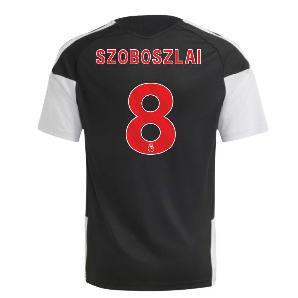 2026-2027 Liverpool Training Jersey (Black) - Kids (Szoboszlai 8)